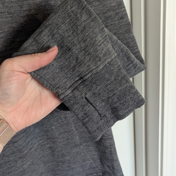 Lululemon Scuba Pullover Hoodie - Dark Grey sz 10 - Picture 4 of 6